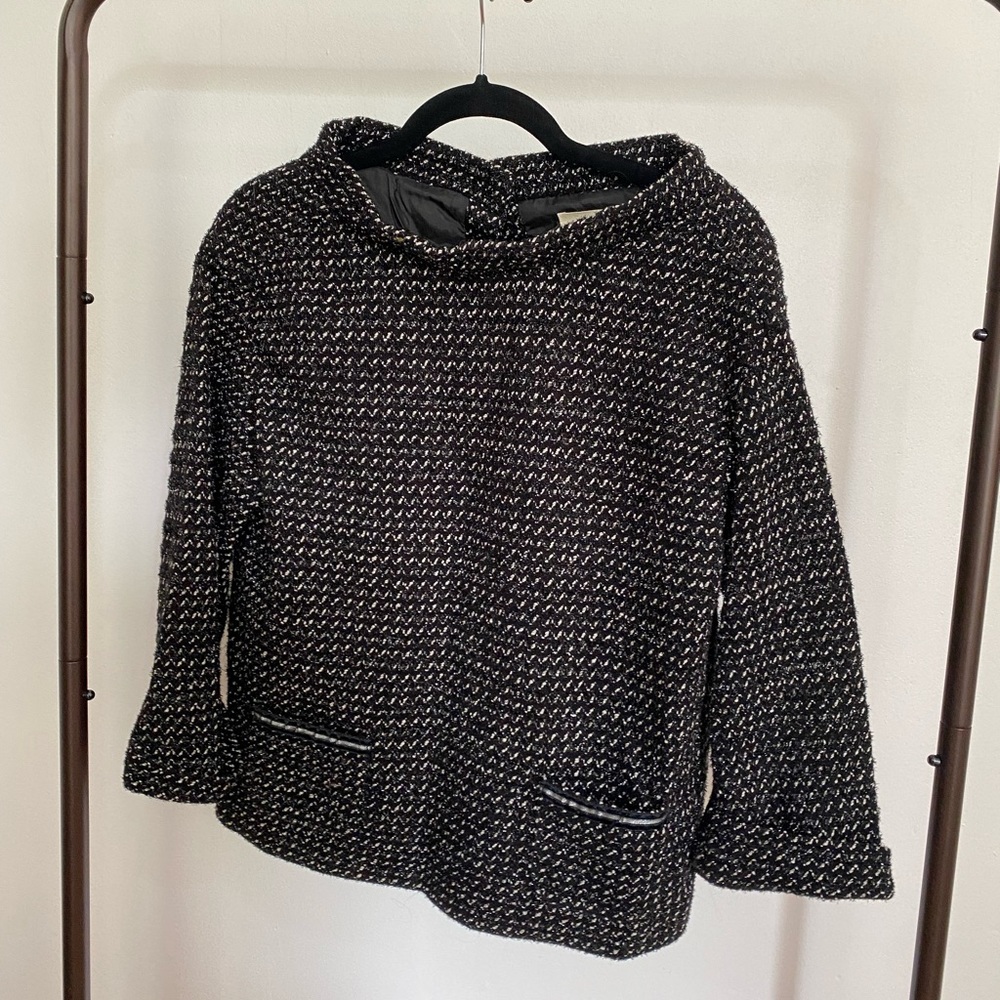 Zara Tweed Top
